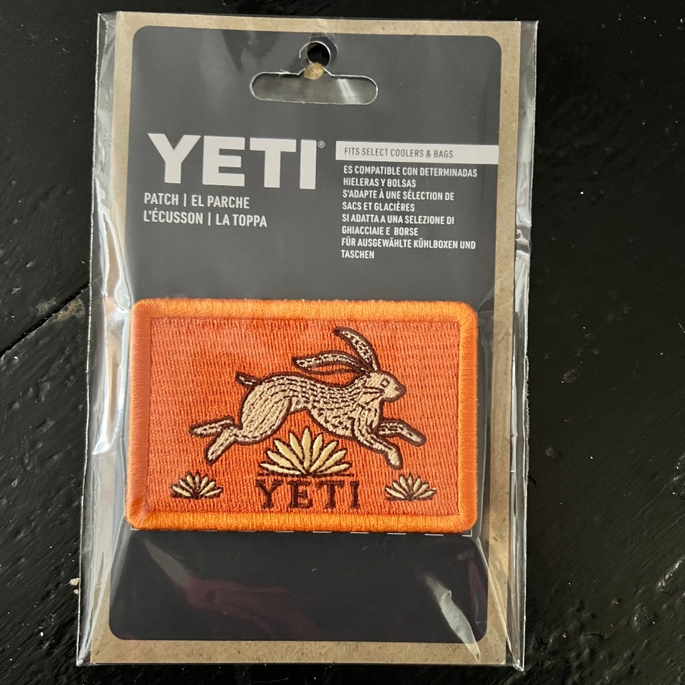 SOLD SOLD NEW YETI Limited Edition San Antonio Jackrabbit Exclusive Patch